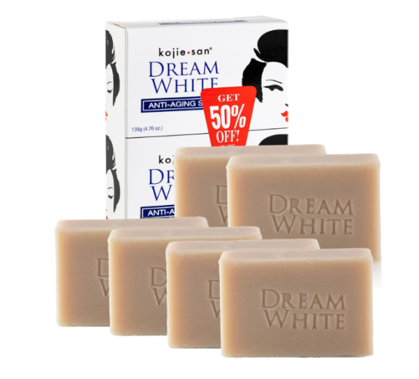 Kojie San DreamWhite Soap - Skin Brightening & Anti Aging Kojic Acid Soap that Reduces Anti-Inflammation (1)