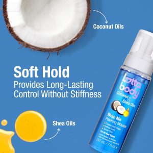 Lottabody Coconut Oil and Shea Wrap Me Foaming Curl Mousse - Image 4