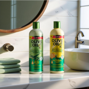 ORS Olive Oil Moisture Restore Creamy Aloe Shampoo & Conditioner - Image 5