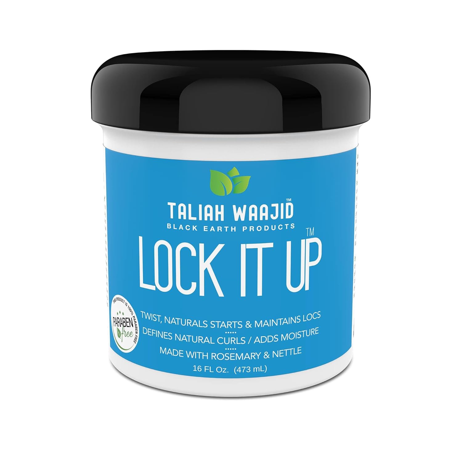 Taliah Waajid Black Earth Products Lock It Up Hair Styling Gel with Natural Ingredients, 16oz – 2 Taliah Waajid Black Earth Products Lock It Up Hair Styling Gel with Natural Ingredients, 16oz – 2